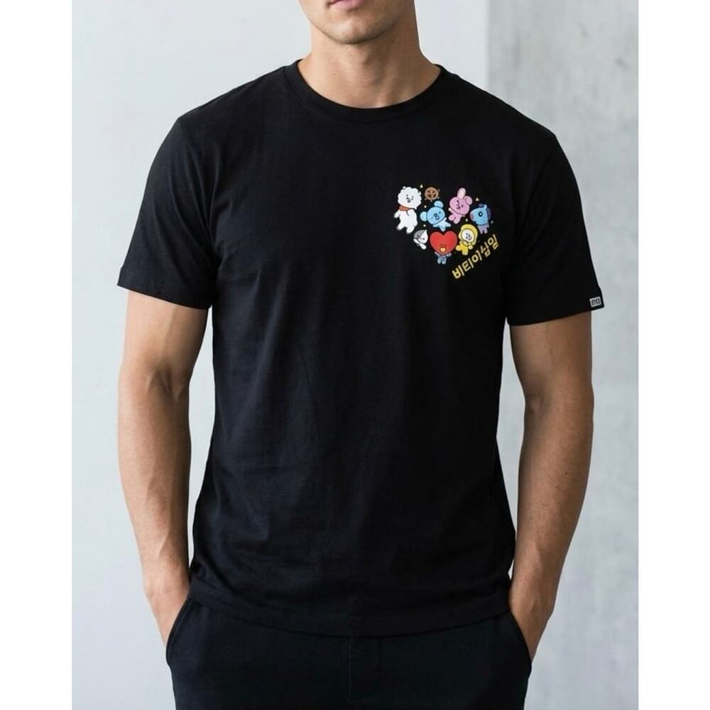 NWT❤️BT21 Line Friends Logo Graphic Tee szL